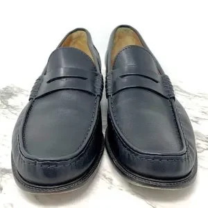 E.T. Wright Black Leather Penny Loafer 13AA Narrow Mens Preppy Classic Academia E.T. Wright | Shoes | Et Wright Black Leather Penny Loafer  main image 2